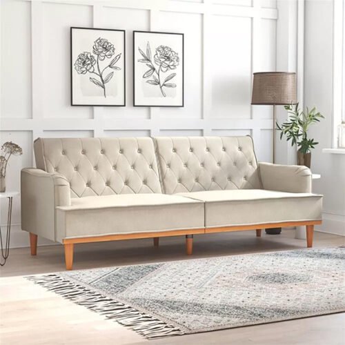 back tufted sofa