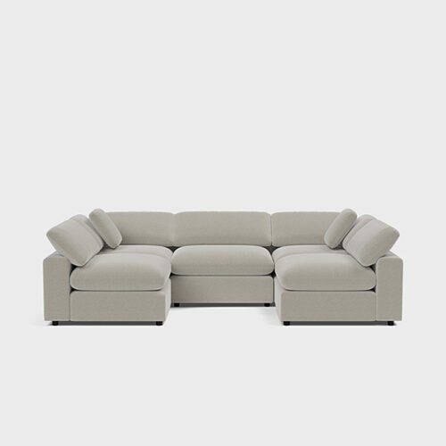 embed u shape sofa 1