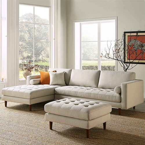 4 Seater LHF Chaise End Sofa