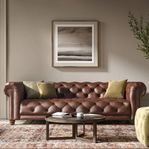 leather couch