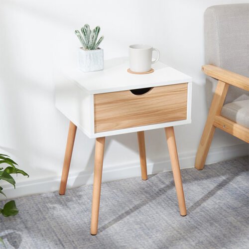 single drawer nightstand